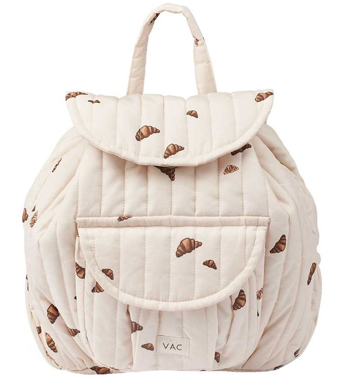 Børnehavetaske Boo Mini Croissant Off White på tilbud