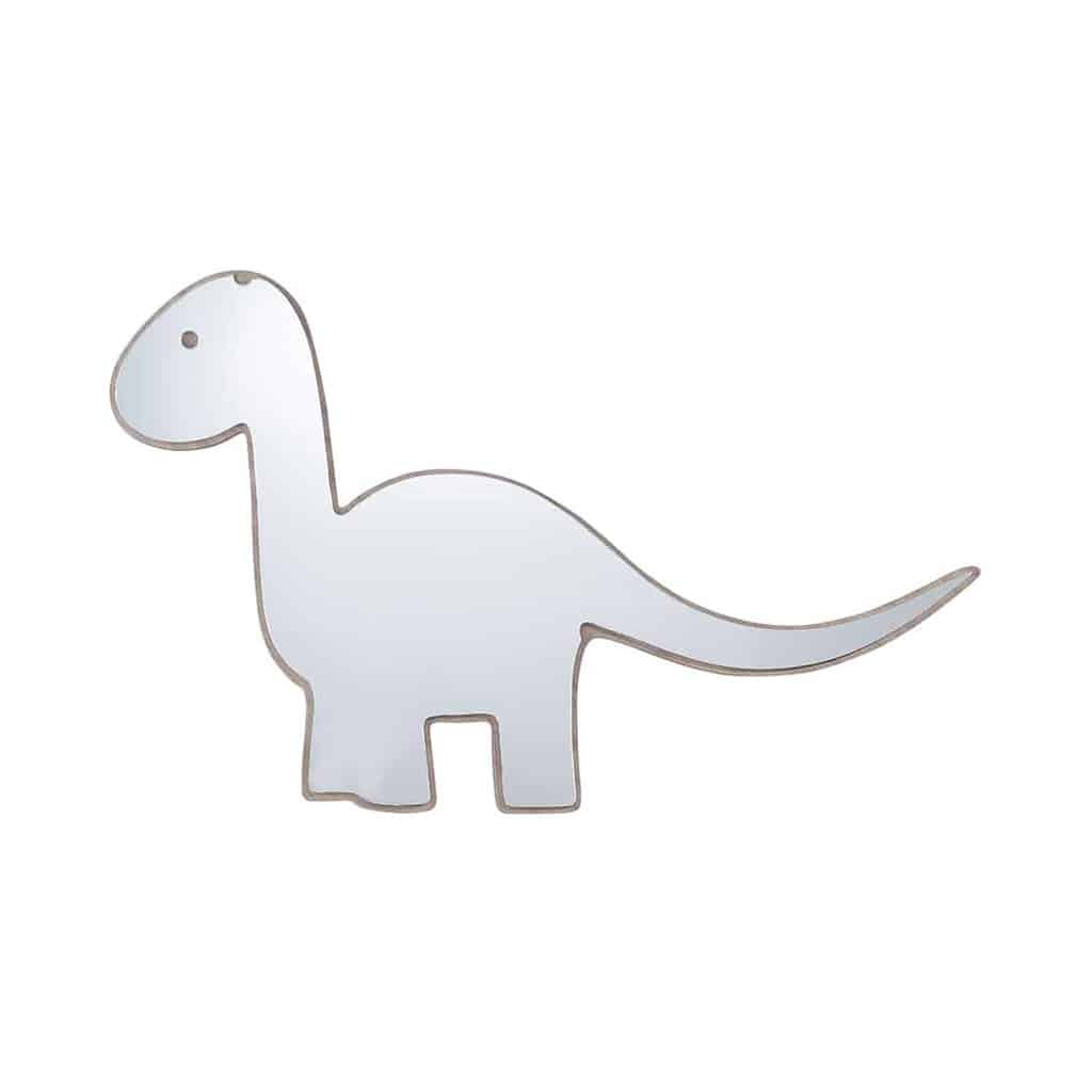 Dino Børnespejl i Valnød - Sikkert og Eventyrligt!