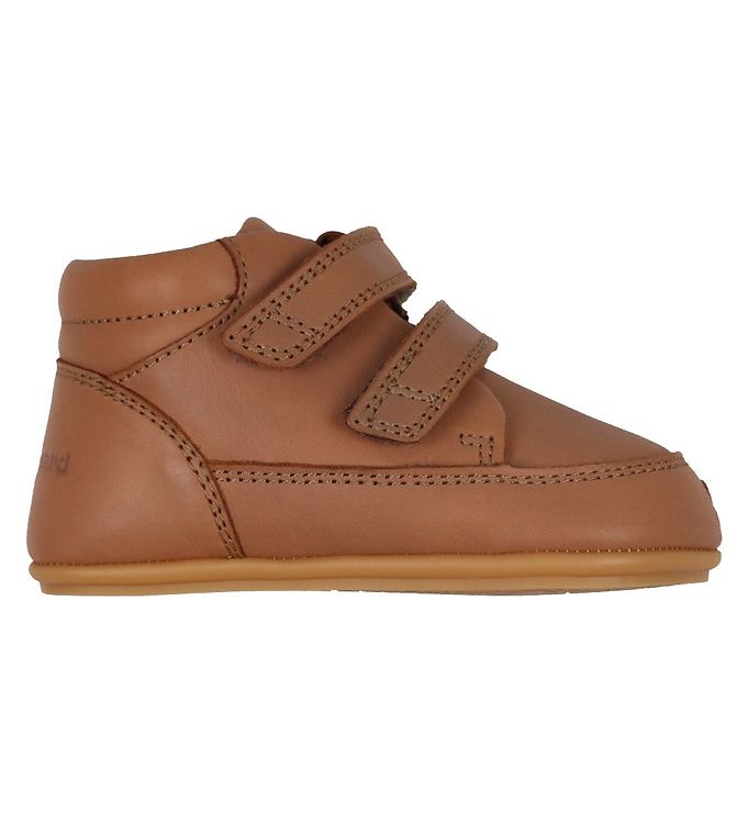 Begyndersko   Prewalker Ii Strap   Cognac Ws fra Bundgaard