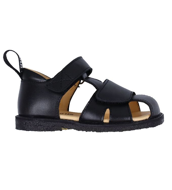 Angulus Begyndersandal i Sort - Perfekt til børn!