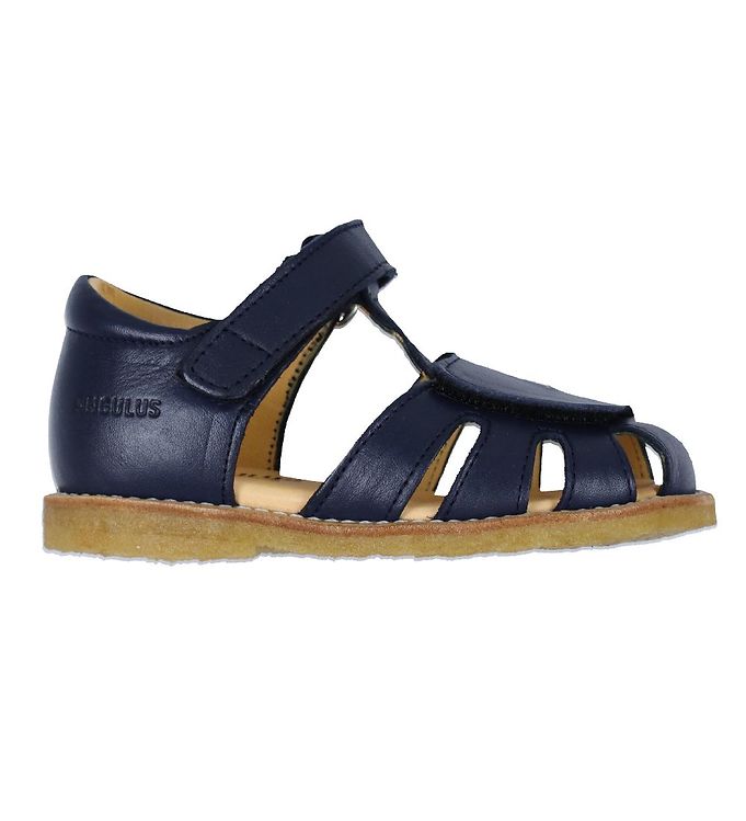 Angulus Begyndersandal i Navy - Perfekt til små fødder!