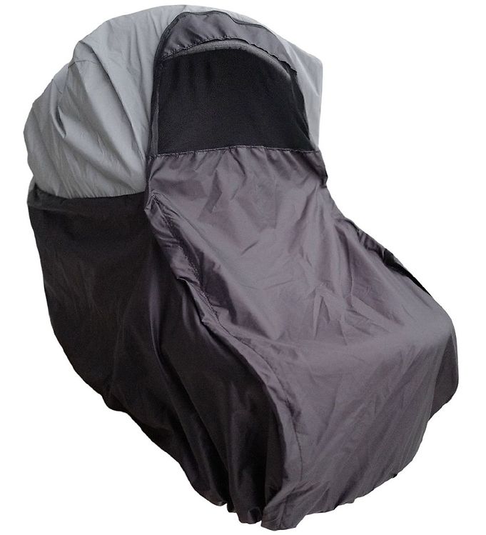 Babydan Regnslag til Barnevogn 100 cm - Sort med Refleks