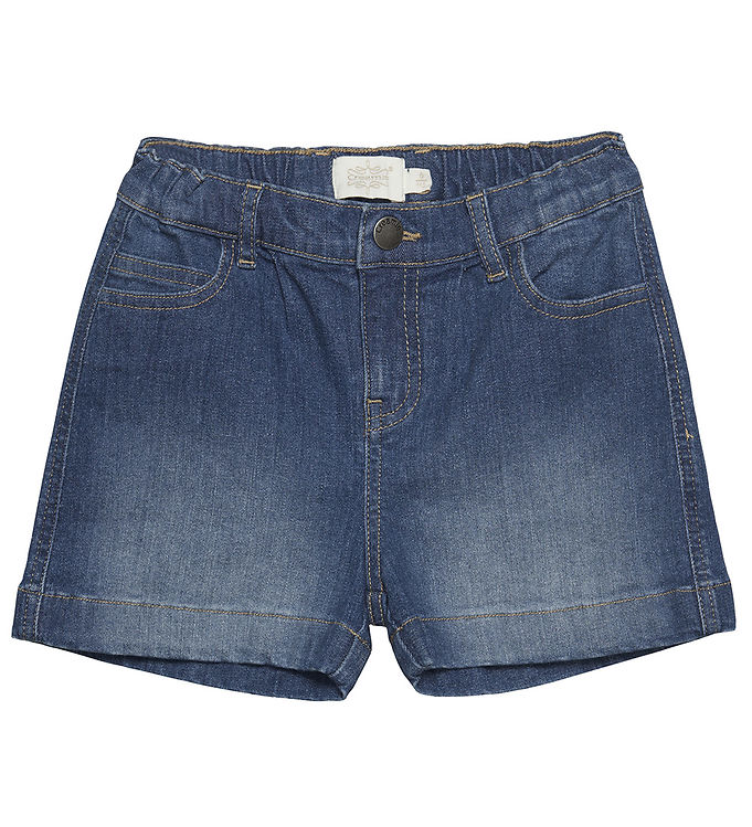 Blå Denim Shorts fra Creamie - Fantastisk Tilbud!