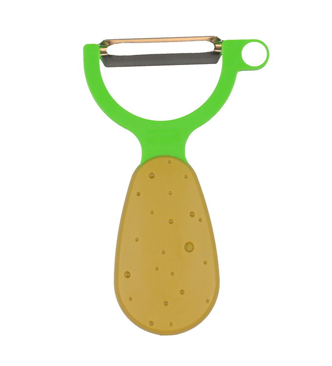 Kartoffelskræller   Brun Grøn fra Kinderkitchen