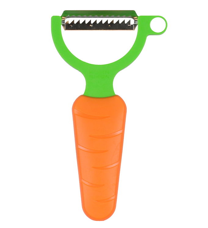 Julienneskræller   Orange Grøn fra Kinderkitchen