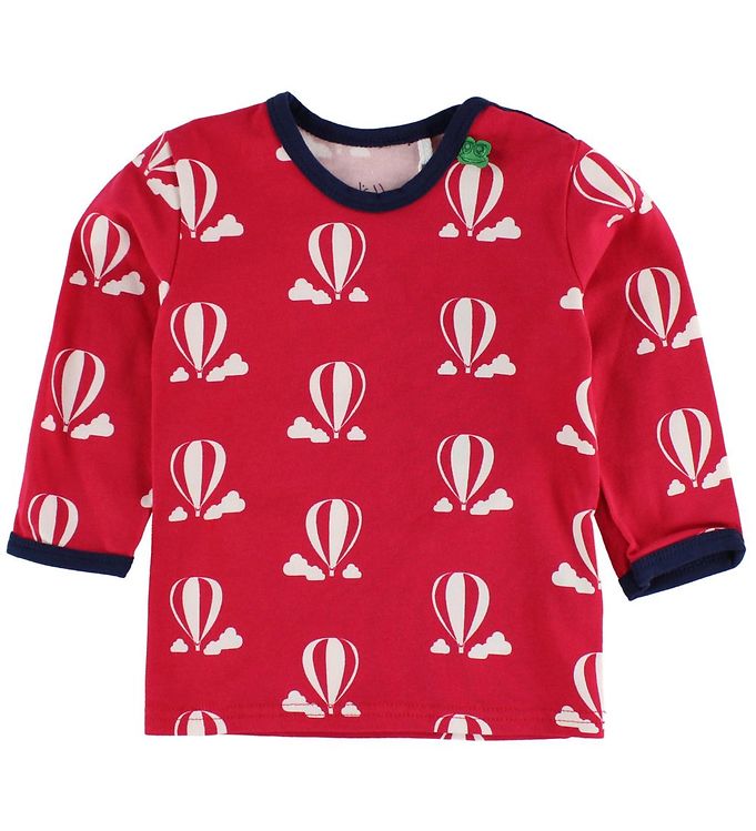 Bluse   Rød M. Luftballoner fra Freds World
