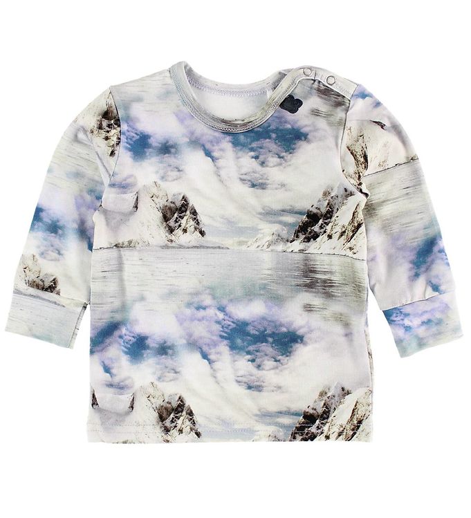 Bluse i creme med isbjerge fra Freds World