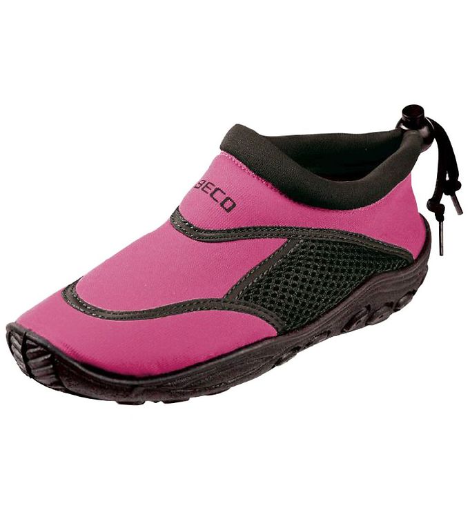 Badesko   Pink Sort fra Beco
