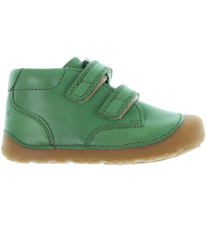 Begyndersko   Petit Velcro   Green fra Bundgaard