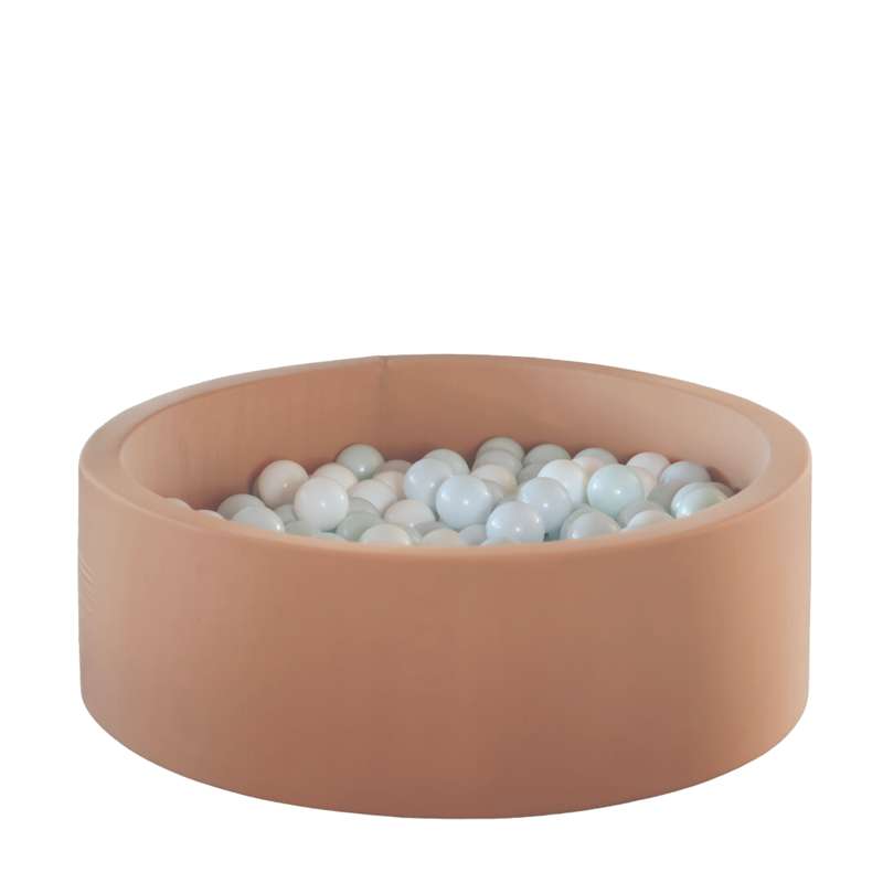 Boldbassin med 300 bolde - Beige & Mint fra Kid'oh