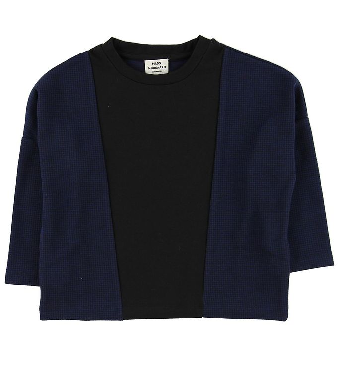 Bluse   Trustina   Navy Sort fra Mads Nørgaard