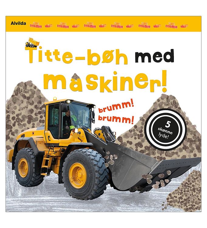 Billedbog: Titte Bøh Med Maskinerne! fra Alvilda