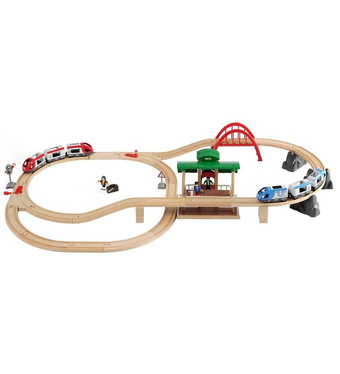 Verdens Togbane 42 Dele - Stor Rejse Model fra Brio