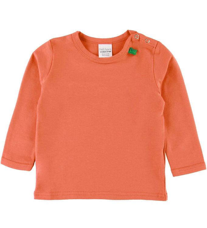 Bluse   Warm Coral fra Freds World