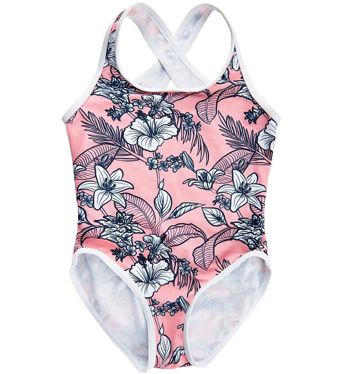 Badedragt   Pink Icing M. Blomster fra Creamie
