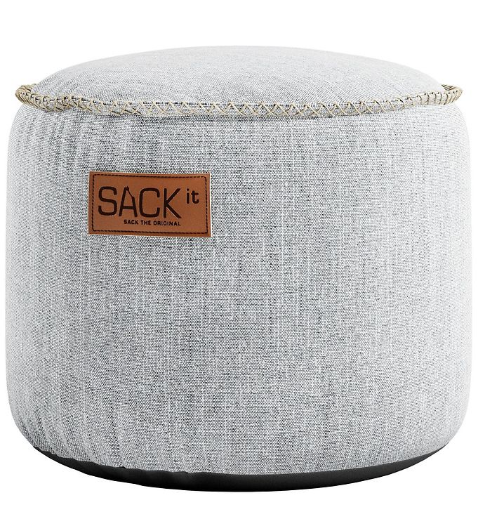 Sackit Cobana Junior Puf 35x35 Cm - Hvid Tilbud!