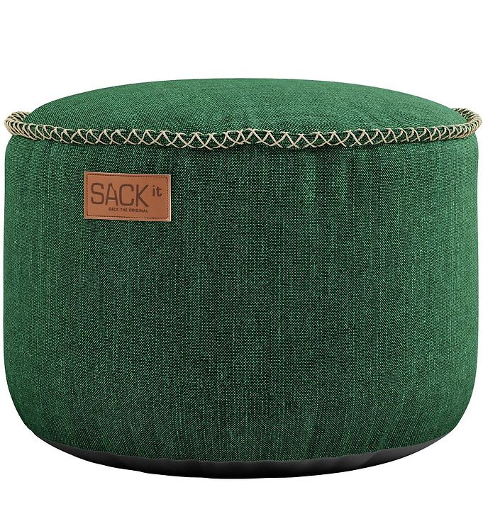 Sackit Cobana Puf 50x35 cm i Grøn - Fantastisk tilbud!