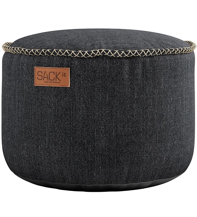 Sackit Cobana Puf 50x35 Cm - Sort Tilbud!