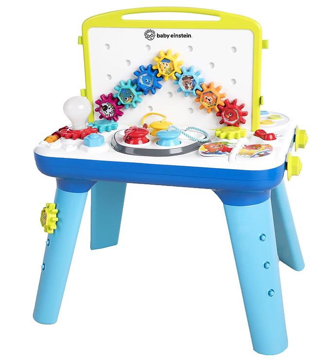 Aktivitetsbord Curiosity Table i Blå og Hvid fra Baby Einstein