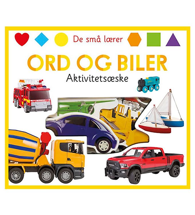 Aktivitetsæske: De Små Lærer Ord og Biler - Dansk