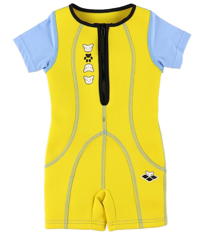 Arena Badeheldragt Friends Warmsuit i Gul - Spar nu!