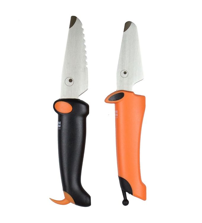 Børnekokkeknivsæt   Orange Sort fra Kinderkitchen
