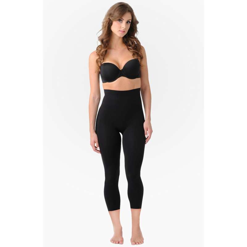 Mother Tucker Capri Leggings - Sort fra Belly Bandit