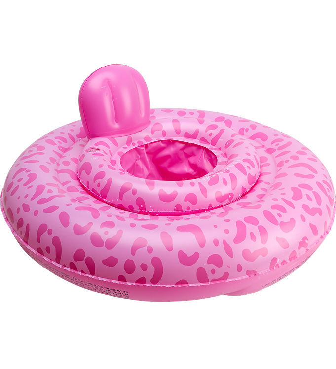 Badering   69x25 Cm   Roze Panterprint fra Swim Essentials