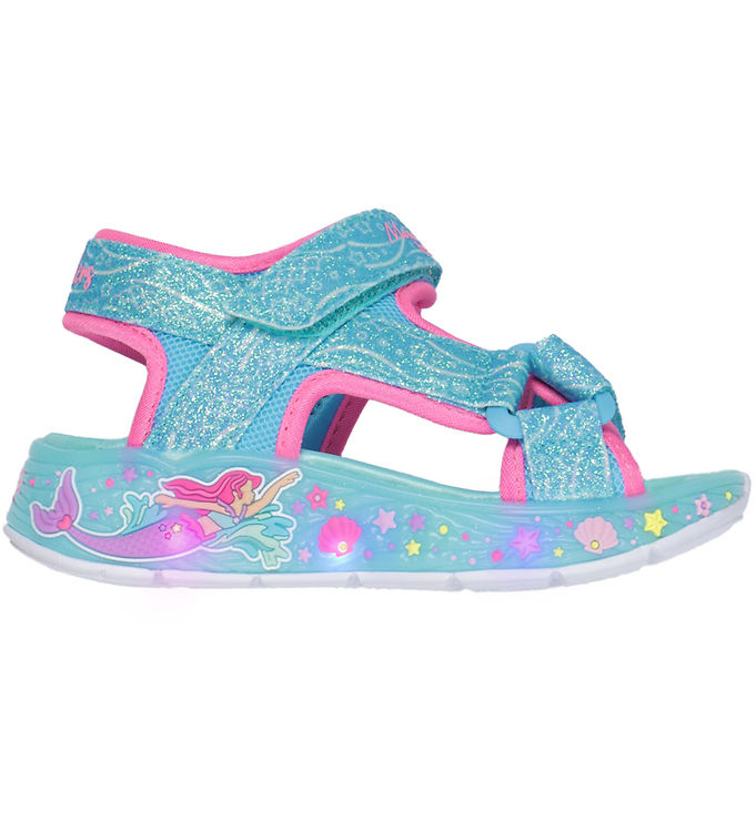 Sandaler M. Lys   Mermaid Dreams   Blue Multi fra Skechers
