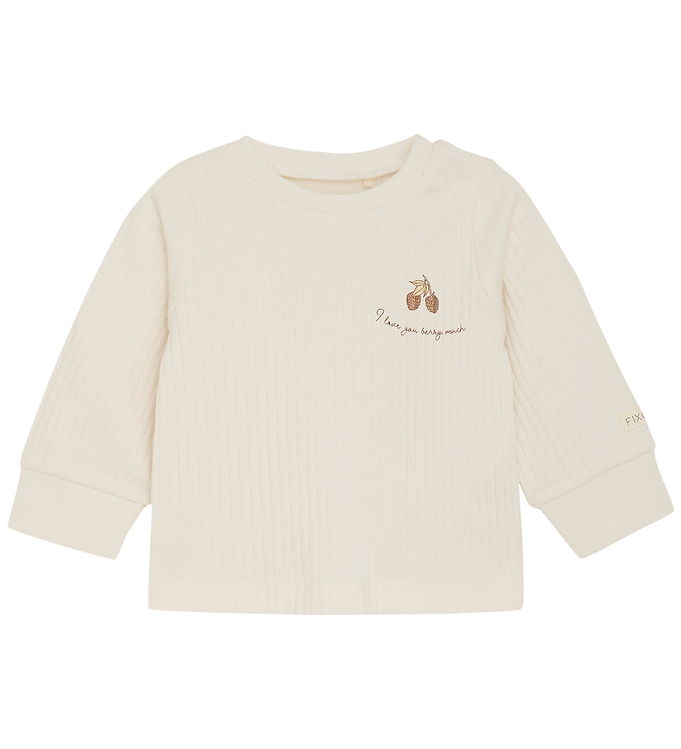 Bluse   Rib   Eggnog fra Fixoni